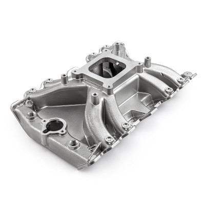 Speedmaster 1-147-098 Oldsmobile 400 425 455 Low Rise Polished Aluminum Intake Manifold