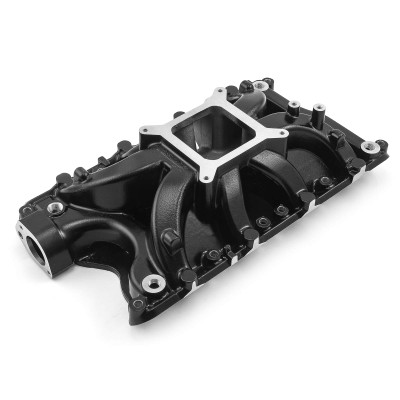 Speedmaster Ford 351W Windsor HiRise Aluminum Intake Manifold Black 1-147-027