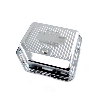 Speedmaster Turbo TH350 Deep Transmission Oil Pan Chrome Finned PCE221.1002