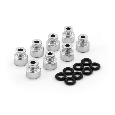 Speedmaster Fuel Injector 0.400" Billet Aluminum Extension Spacer Set LS3 to LS1 Truck PCE599.1002