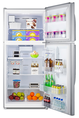 Summit 30" Wide Top Freezer Refrigerator with Icemaker