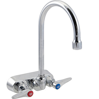 T&S Brass TB1145 Wall Mount Workbrd Faucet 3.5-Inch Control