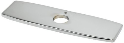 T&S Brass T01343440 8-Inch C/C Forged Deck Plate, Chrome