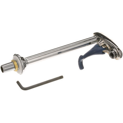 T&S Brass TB1210 Glass Filler, 8 Deck Mount Pedestal, 1/2 NPT Male Shank