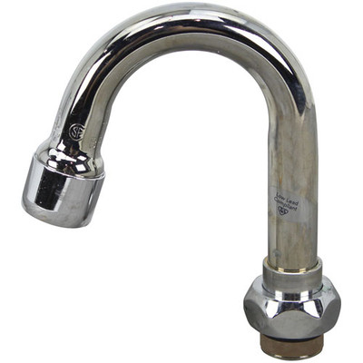 T&S Brass T131X Swivel Gooseneck, 2-13/16 Spread, 4-3/4 Height, 2-1/2 Clearance