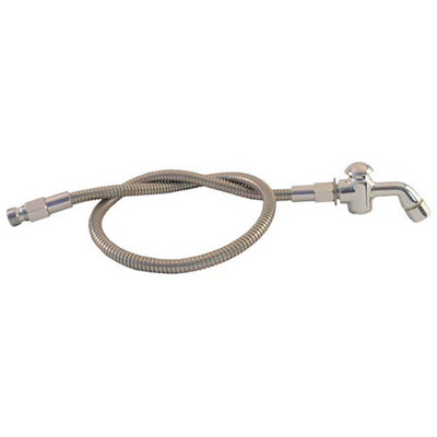 T&S Brass TB0101A Spray Valve with Aerator and 36 Flexible Stainless Steel Hose
