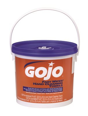 GOJO INDUSTRIES 880314 Gojo 6298 Fast Wipes Hand Cleaning Towel 130Ct 4/Cs Inc 114276