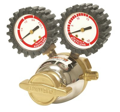 UNIWELD RMC2 UNIWELD ACETYLENE REGULATOR Uniweld RMC2 Patriot series acetylene regulator h
