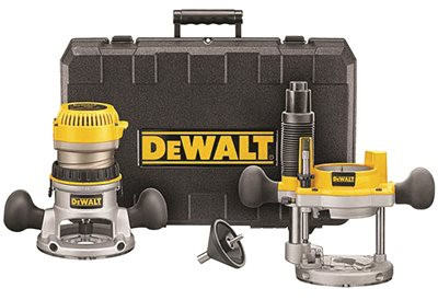 DeWalt 814503 & #174 1-3/4 HP Fixed Base / Plunge Router Combo Kit, , 11.0 Amps, 24500 RPM