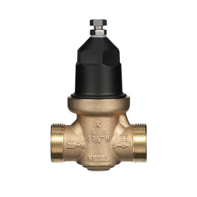 Zurn 483260LF Zurn MODEL NR3 PRESSURE REDUCING VALVE WITH INTEGRAL BYPASS CHECK VALVE AND STRAINER, 3/4 IN. FIP, LEAD FREE