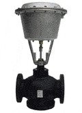SIEMENS 25897 Building Technology 287-06162 "4""FLG(125#)3W 160CV 12""TOPwPOS"