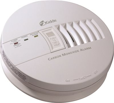 KIDDE 604035 INTERCONNECTABLE DIRECT WIRE CARBON MONOXIDE DETECTOR WITH 9 VOLT BATTERY BACK UP, 6 DETECTORS PER PACK.