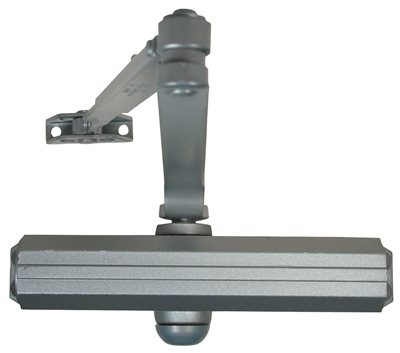 NORTON DOOR CONTROLS U009972 1604BC x 689 1600 Series Door Closer, Cast Aluminum Body, Size 4, Aluminum Finish
