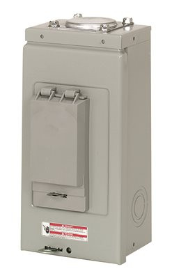 EATON 643811 Corporation 8 Circuit Main Lug Load Center Surface Mount Outdoor, 125-Amp