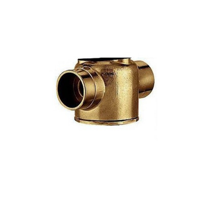 CALEFFI 115148 Z-One 2-Way Straight Sweat Valve Body, 3/4-Inch Connections, 20 PSI, 7.5 CV.
