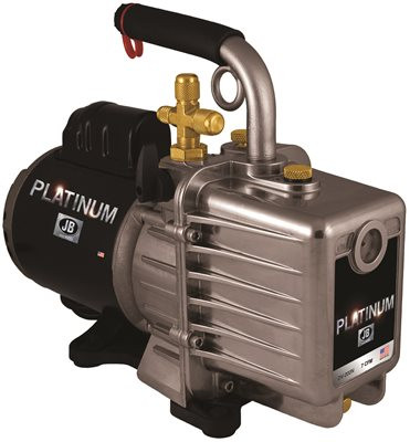 JB INDUSTRIES 131245  PLATINUM 7 CFM VACUUM PUMP | 7 CFM Platinum vacuum pump, 115 volt, 60 Hz dou
