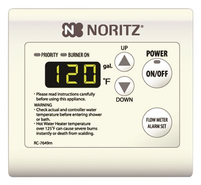 NORITZ 1030673 ® TANKLESS WATER HEATER REMOTE CONTROL ® TANKLESS WATER HEATER REMOTE CONTROL| Des