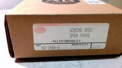 Fireye 63107 60-1466-2 "OPEN WIRING BASE FOR C "OPEN WIRING BASE FOR C