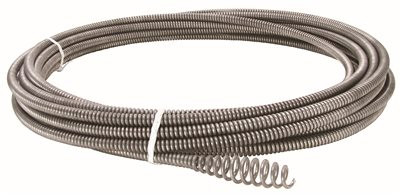 RIDGE 213027 Ridge & #174 C-1 Cable W/Bulb Auger, 25'L x 5/16"W Cable