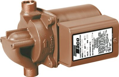 Taco 523073  Cartridge Circulator 0012 Series Bronze 11/2" Flanged, 0.616" x 0.616" x 0.616"