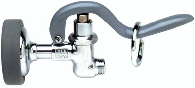 T&S Brass 108006 B-0107 Spray Valve for use in commercial kitchens. Pre-rinse sprayer meets new Department of Energy requirements with 1.15 GPM flow rate