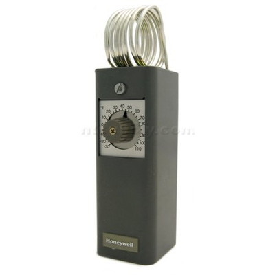 Honeywell 2872 Utility Line Voltage Thermostat, 1 SPDT, Copper Filled Sensor Element.