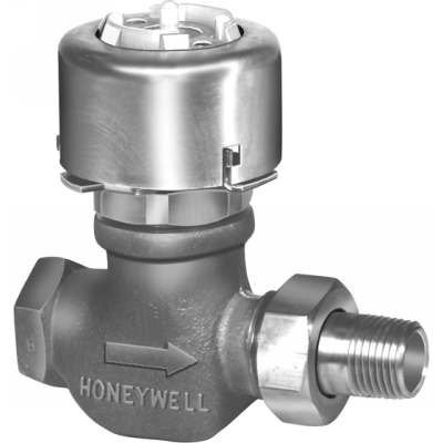 Honeywell 11497 3/4" NPT Angle Male Union Pneumatic Integral Valve w/Spring