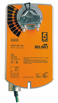 Belimo 128170 Aircontrols (USA), Inc. FSLF24 35"# 2-POS 24V F/S DAMP ACTUAT