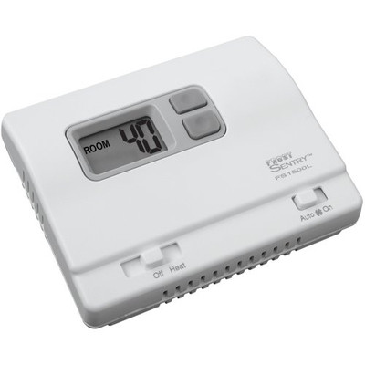 ICM Controls 230994 Garage Stat, 35 Degree - 75 Degree, Heat Only, 18 VAC - 30 VAC, Battery, Remote Compatible (ACC-RT104).