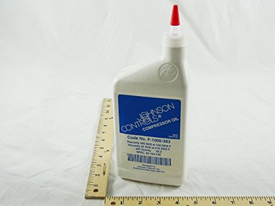JOHNSON CONTROLS F-1000-383 F-1000-383 32 OZ. BOTTLE OF AIR COMPRESSOR OIL