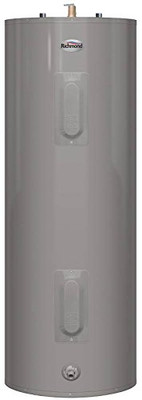 RHEEM 2492488 RICHMOND® ESSENTIAL TALL ELECTRIC WATER HEATER, 40 GALLONS, 240 VOLT, 4500 WATT, TOP T & P RELIEF VALVE