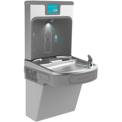 Elkay 2493075 Ezh2o Next Generation Drinking Fountain With Bottle Filling Station - Light Gray - Light Gray