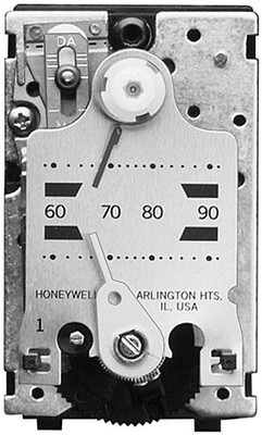 Honeywell 3106 Pneumatic Direct Acting Thermostat - HVAC - Air Conditioning Refrigeration.