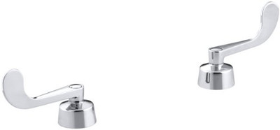 Kohler 114548 TRITON® WRISTBLADE LEVER HANDLES FOR WIDESPREAD FAUCET, POLISHED CHROME