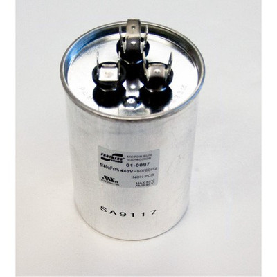 NORDYNE 01-0097 01-0097 40/5/440 ROUND CAPACITOR 40/5/440 ROUND CAPACITOR