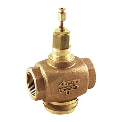 Honeywell 3197 Valve Body 2-way for Steam 1-1/2" Screwed 29.3cv Stem Down to Close 100mopd.