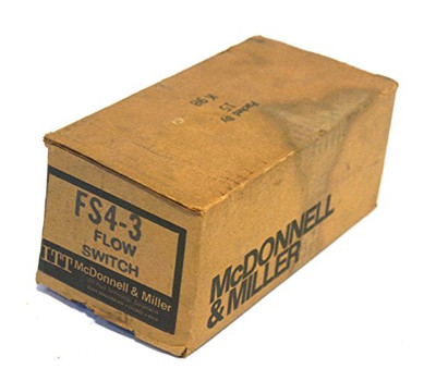 MCDONNELL & MILLER 4100 Xylem- FS4-3 "1""FLOW SW.160#SPDT #114400"