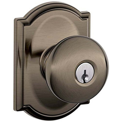 SCHLAGE F51APLY620CAM Lock Company F51A PLYMOUTH 620 CAM 16211 10027 CAMELOT Deco Rose Entry
