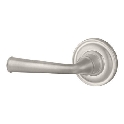 Baldwin HDFEDLTRR260  Reserve Half Dummy Federal with Traditional Round Rose, Bright Chrome Finish, Left Hand