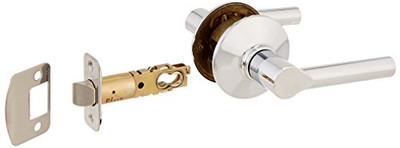 SCHLAGE F10BRW625 F10 BRW 625 Broadway Passage Lever, Bright Chrome