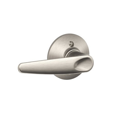 SCHLAGE F170JAZ619  Jazz Dummy Lever, Satin Nickel.
