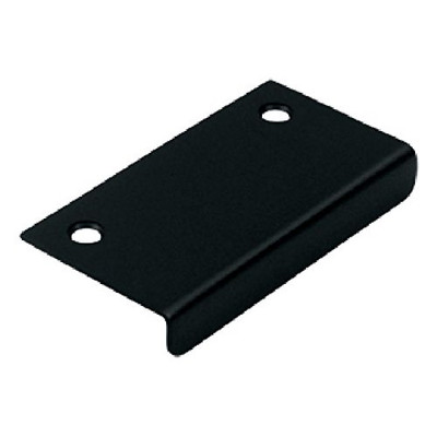 Deltana DCM315U19 3 in. x 1.5 in. Solid Brass Drawer & Cabinet Mirror Pull (Set of 10) (Paint Black)