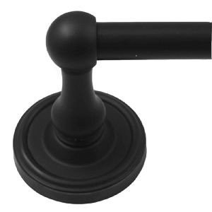 Rusticware 8224ORB 8224 24" Towel Bar with Backplate from the Midtowne Collection, Oil Rubbed Bronze.