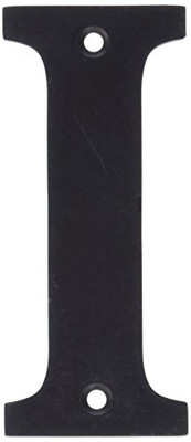 Deltana RL4I-10B 4 in. Solid Brass Residential Letter (Set of 10) (I - Oil Rubbed Bronze)