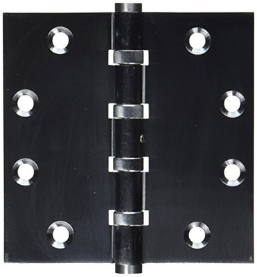 Deltana DSB45NB26D  4.5 x 4.5 in. Square Ball Bearings Hinges, Satin Chrome - Solid Brass - 30 Case - Pack of 2