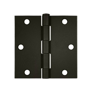 Deltana S35U10B-R  Steel 3 1/2-Inch x 3 1/2-Inch Square Hinge for Indoor Applications by Top Notch Distributors, Inc. (Home Improvement)
