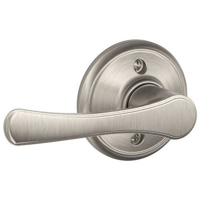 SCHLAGE F170VLA619 F170 VLA 619 134 N N Avila Decorative Trim Lever, Satin Nickel