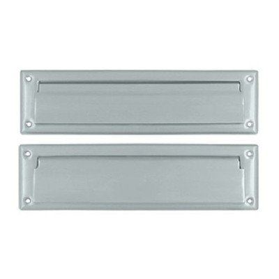 Deltana MS212U26D  13 1/8-Inch Mail Slot with Solid Brass Interior Flap