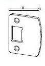 SCHLAGE J250009630 DEXJ250-009630RADFULLLIPSTRIKE