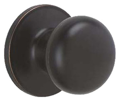 SCHLAGE J170STR716 Dexter by  Stratus Decorative Inactive Trim Knob, Aged Bronze